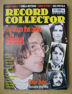 Record Collector - John Lennon cover (November 2001 - Issue 267)