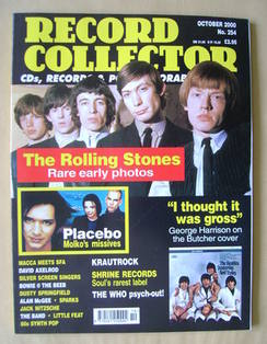Record Collector - The Rolling Stones cover (October 2000 - Issue 254)