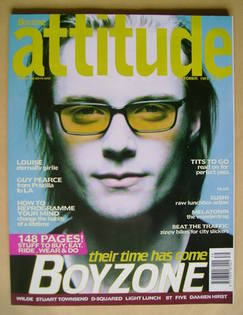 <!--1997-10-->Attitude magazine - Ronan Keating cover (October 1997 - Issue