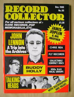 Record Collector - December 1986 - Issue 88