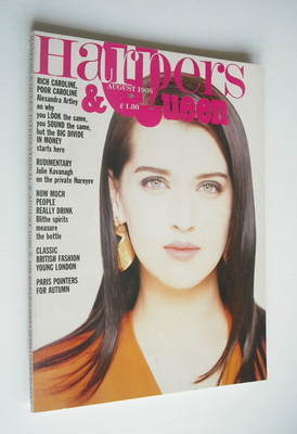 <!--1986-08-->British Harpers & Queen magazine - August 1986