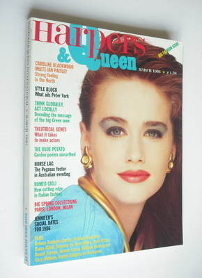 <!--1986-03-->British Harpers & Queen magazine - March 1986