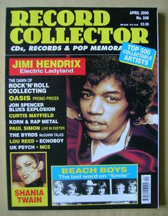 Record Collector - Jimi Hendrix cover (April 2000 - Issue 248)