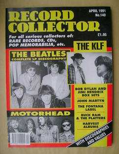 Record Collector - The Beatles cover (April 1991 - Issue 140)