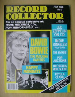 Record Collector - David Bowie cover (July 1990 - Issue 131)