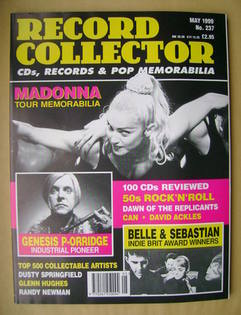 Record Collector - Madonna cover (May 1999 - Issue 237)