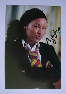 Ayesha Gwilt autograph (hand-signed cast card)
