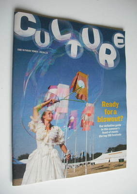 Culture magazine - Ready For A Blowout cover (29 April 2012)