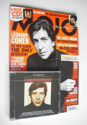 MOJO magazine - Leonard Cohen cover (March 2012 - Issue 220)