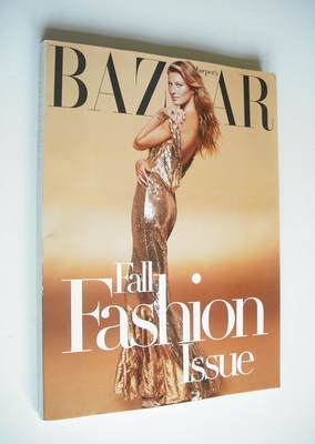 Harper's Bazaar magazine - September 2004 - Gisele Bundchen cover (Subscriber's Issue)