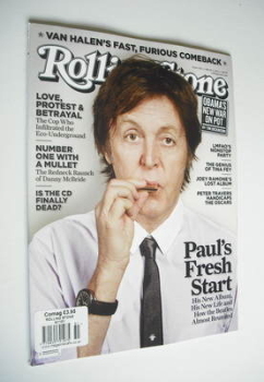 Rolling Stone magazine - Paul McCartney cover (1 March 2012 - Issue 1151)