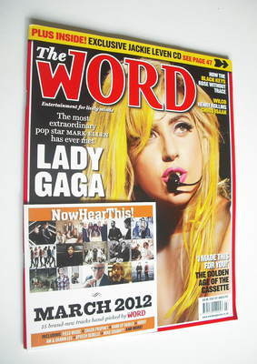 The Word magazine - Lady Gaga cover (March 2012)