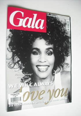 Gala magazine - Whitney Houston cover (16 February 2012 - German Edition)