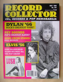 Record Collector - Bob Dylan cover (May 1996 - Issue 201)