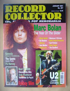 Record Collector - Marc Bolan cover (January 2001 - Issue 257)