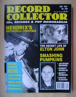 Record Collector - Jimi Hendrix cover (December 1997 - Issue 220)