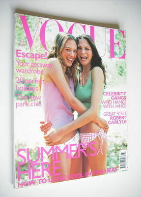 British Vogue magazine - July 1999