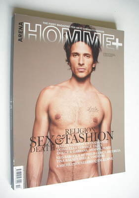 Arena Homme Plus magazine (Winter/Spring 2005/2006 - Andres Velencoso cover)