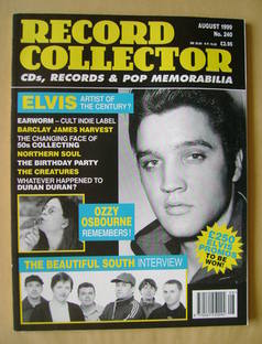 Record Collector - Elvis Presley cover (August 1999 - Issue 240)