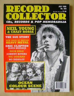 Record Collector - Neil Young cover (July 1996 - Issue 203)