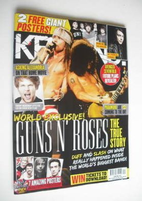 Kerrang magazine - Guns N' Roses cover (19 May 2012 - Issue 1415)