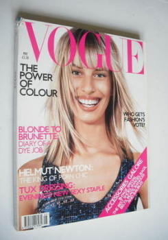 vogue 2001 kurkova karolina magazine british issues magazines