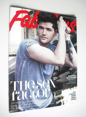 Fabulous magazine - Danny O'Donoghue cover (15 April 2012)