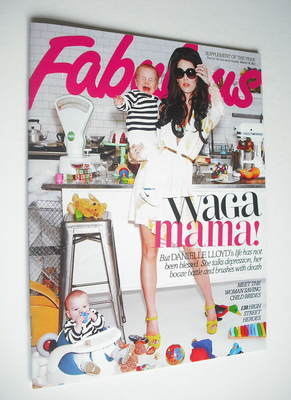 <!--2012-03-18-->Fabulous magazine - Danielle Lloyd cover (18 March 2012)