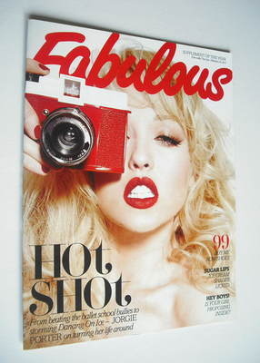 Fabulous magazine - Jorgie Porter cover (25 February 2012)