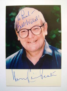 Harry Carpenter autographed photo