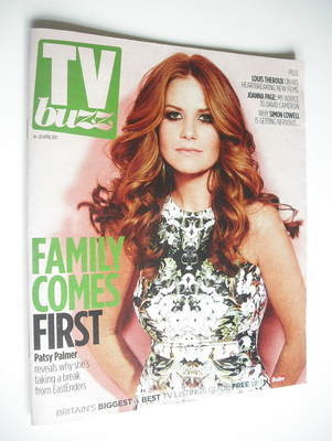 TV Buzz magazine - Patsy Palmer cover (14 April 2012)