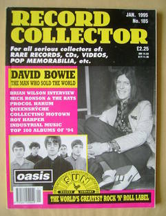 Record Collector - David Bowie cover (January 1995 - Issue 185)