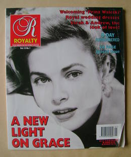 Royalty Monthly magazine - Princess Grace cover (Vol.13 No.1)