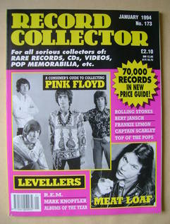 Record Collector - Pink Floyd cover (January 1994 - Issue 173)
