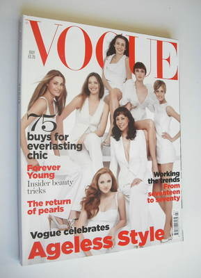 <!--2007-07-->British Vogue magazine - July 2007 - Ageless Style cover