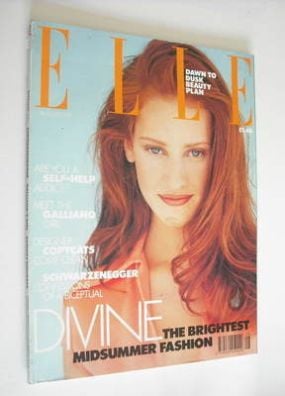 <!--1991-08-->British Elle magazine - August 1991
