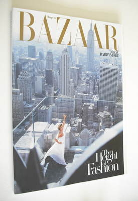 Harper's Bazaar magazine - February 2007 - Drew Barrymore cover (Subscriber's Issue)