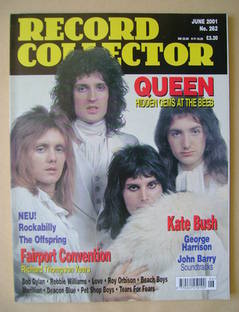 Record Collector - Queen cover (June 2001 - Issue 262)