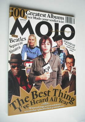 MOJO magazine - The Best Thing I've Heard All Year cover (January 1996 - Issue 26)