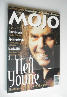 MOJO magazine - Neil Young cover (December 1995 - Issue 25)