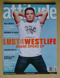Attitude magazine - Shane Filan cover (November 2000 - Issue 79)
