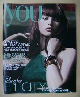 You magazine - Felicity Jones cover (22 January 2012)