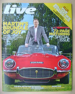Live magazine - Martin Brundle cover (26 February 2012)