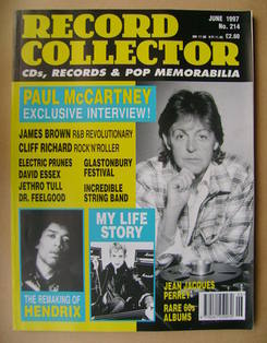 Record Collector - Paul McCartney cover (June 1997 - Issue 214)