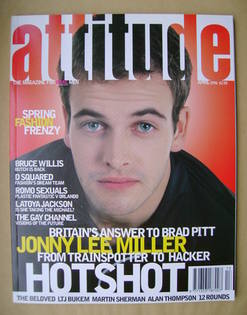 <!--1996-04-->Attitude magazine - Jonny Lee Miller cover (April 1996 - Issu