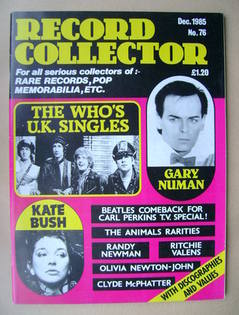 Record Collector - December 1985 - Issue 76