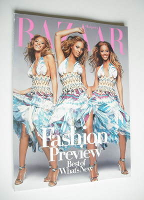 <!--2004-06-->Harper's Bazaar magazine - June 2004 - Beyonce Knowles cover 