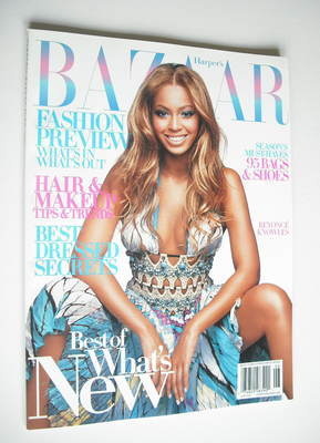 Harper's Bazaar magazine - June 2004 - Beyonce Knowles cover