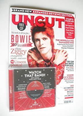Uncut magazine - David Bowie cover (April 2012)