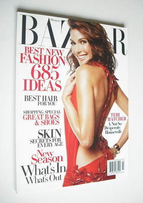 <!--2005-02-->Harper's Bazaar magazine - February 2005 - Teri Hatcher cover